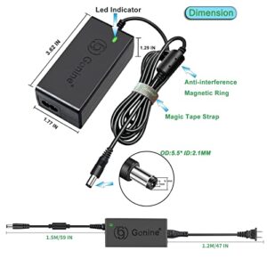 AC-PW20 Adapter PW20 DC Coupler Gonine (NP-FW50 Battery Replacement) for SONY Alpha NEX-5 NEX-5A NEX-5C NEX-5CA NEX-5CD NEX-5H NEX-5K NEX-3 NEX-3A NEX-3C NEX-3CA NEX-3CD NEX-3D NEX-3K