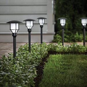 Sterno Home LED Path Light Kit, 16 Lumens, 6-Pack, Black