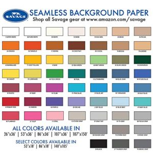 Savage Seamless Paper Photography Backdrop - Color #18 Evergreen, Size 53 Inches Wide x 36 Feet Long, Backdrop for YouTube Videos, Streaming, Interviews and Portraits - Made in USA