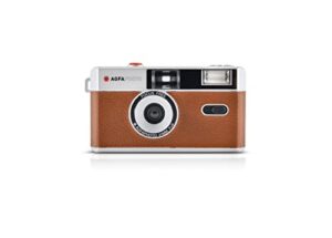 agfaphoto reusable photo camera 35mm brown