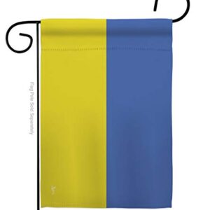 Ukraine Garden Flag Wall Tapestry Home Decor Bandera de Support Stand with Ucrania Banner Small House Decoration Lawn Yard Sign Ukrainian Gift Made In USA