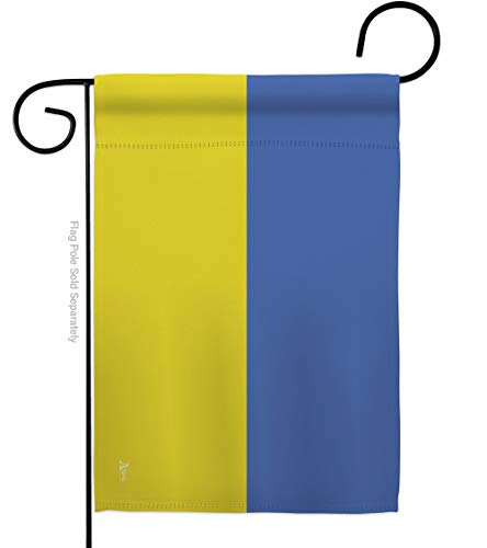 Ukraine Garden Flag Wall Tapestry Home Decor Bandera de Support Stand with Ucrania Banner Small House Decoration Lawn Yard Sign Ukrainian Gift Made In USA