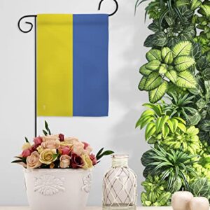 Ukraine Garden Flag Wall Tapestry Home Decor Bandera de Support Stand with Ucrania Banner Small House Decoration Lawn Yard Sign Ukrainian Gift Made In USA