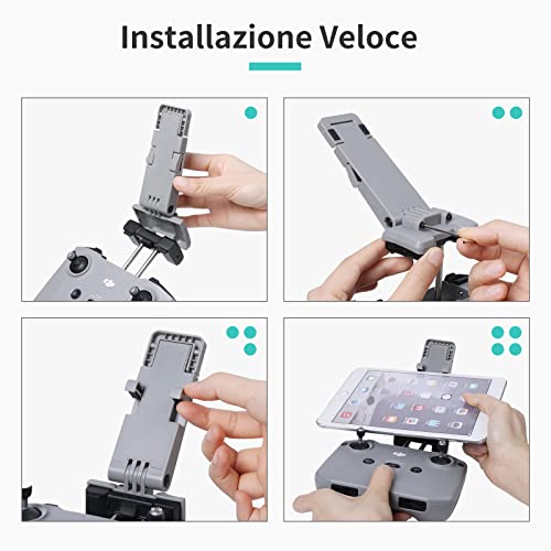 Foldable Tablet Holder for DJI Mini 3 Pro/DJI Mini 2 /Mavic Air 2/ Air 2S/ DJI Mavic 3, No Disassembly iPad Holder Stand, DJI Mini 2 Accessories, Mavic Air 2 Accessories