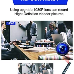 Professional Hd 1080p indoor spy Camera Pen Portable Camera 32g Extra Long Standby Classroom Learning Office Meeting (Extra high Speed 32g Memory Card)