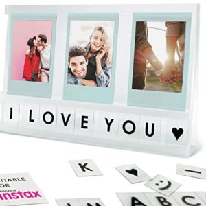 Instax Frame for Fujifilm Instax Mini Film Accessories, Acrylic instax Mini Frame for instax Wide fujifilm instax evo instax Mini 7 Film instax Mini 40 Film instax Wide 300 instax Accessories