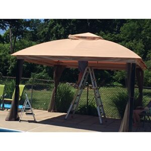 Garden Winds Replacement Canopy Top Cover for The Malibu Gazebo - 350