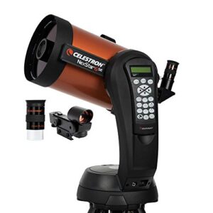 celestron – nexstar 6se telescope – computerized telescope for beginners and advanced users – fully-automated goto mount – skyalign technology – 40,000 plus celestial objects – 6-inch primary mirror