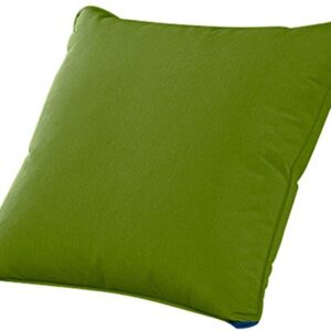 QILLOWAY Outdoor/Indoor Deep Seat Cushions for Patio Furniture, All WeatherLawn Chair Cushion 24 x 24 inch 1 Set(Green)