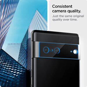 Spigen Camera Lens Screen Protector [GlasTR EZ Fit Optik] Designed for Pixel 7 [Case Friendly] - Black [2 Pack]