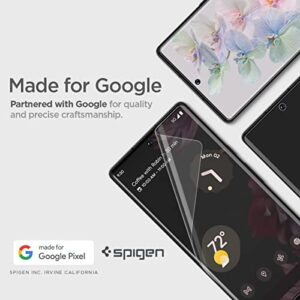 Spigen Camera Lens Screen Protector [GlasTR EZ Fit Optik] Designed for Pixel 7 [Case Friendly] - Black [2 Pack]