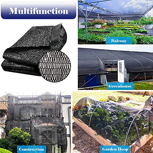 Yardmaker 50% Sun Shade Net Mesh Sunblock Shade Cloth UV Resistant Net for Plants in Greenhouse 10ft x 5ft