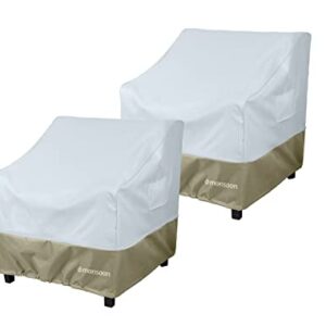 [Monsoon] Patio Chair Cover Waterproof Outdoor Lawn Patio Furniture Chair Cover (36") - 2-Pack