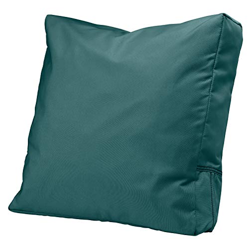 Classic Accessories Ravenna Water-Resistant Patio Lounge Chair/LoveSeat Back Cushion, 21 x 20 x 4 Inch, Mallard Green, Patio Furniture Cushions