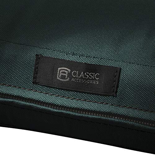 Classic Accessories Ravenna Water-Resistant Patio Lounge Chair/LoveSeat Back Cushion, 21 x 20 x 4 Inch, Mallard Green, Patio Furniture Cushions