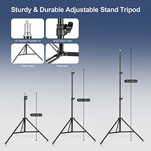 Softbox Lighting Kit, IFKDNR 105W LED Continuous Photography Lighting 20"x28" Softbox 5500K 110V-240V AC Bulbs Studio Light for Video Recording Portrait and Video Shoot with E27 Socket