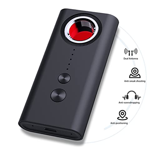 KAMAWO Hidden Camera Detectors,Hidden Devices Detector,Infrared Camera Sweeper,Camera Detector,Spy Camera Detector,Bug Detector, Spy Detector,Hidden Camera Finder