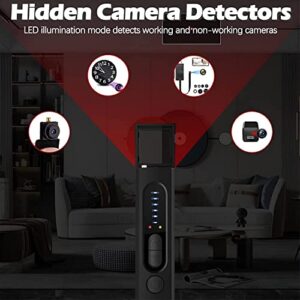 BTFDREEM Hidden Camera Detectors and Bug Detector, Hidden Devices Detector, Anti Spy Detectors, Spy Camera Detector, RF Wireless Signal Scanner for Home Office Travel