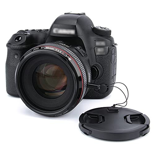 2 Pack JJC 72mm Front Lens Cap Cover with Deluxe Cap Keeper for Canon EF 35mm f1.4L, Nikon Z 24-70mm f4 S, Fujifilm XF 16-80mm f4, Sigma 18-35mm f1.8L Lens & Other Lenses with 72mm Filter Thread