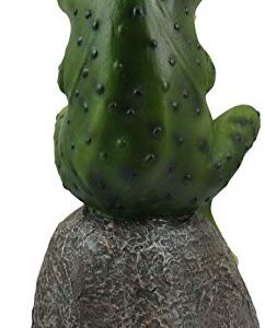 DWK - Froggie's Bad Day - Adorable Indoor Outdoor Flip Off Frog on Stone Rock with Hop Off Message Middle Finger Figurine Grumpy Toad Home Decor Accent Garden Patio Accessory, 7.75-inch…