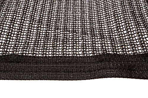 Be Cool Solutions 70% Black Outdoor Sun Shade Canopy: UV Protection Shade Cloth| Lightweight, Easy Setup Mesh Canopy Cover with Grommets| Sturdy, Durable Shade Fabric for Garden, Patio & Porch 6'x12'