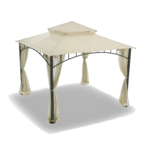 Garden Winds Replacement Canopy Top Cover for Summer Veranda Gazebo - Riplock 350 - Beige