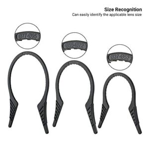 3 Packs Camera Lens Filter Wrench Kit, CPL UV ND Filter Removal Wrench Tool Set, Fit 37mm-52mm 55mm-72mm 77mm-95mm Lens Thread for Canon Nikon Sony Fujifilm Olympus Panasonic and Other Camera