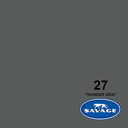 Savage Seamless Background Paper - #27 Thunder Gray (107 in x 36 ft)