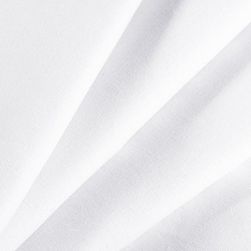 Neewer 6x9 feet/1.8x2.8 Meters Photo Studio 100 Percent Pure Polyester Collapsible Backdrop Background for Photography, Video and Television (Background Only) - White