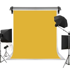 kate 6ft×9ft solid yellow backdrop portrait background for photography studio