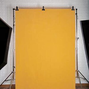 Kate 6ft×9ft Solid Yellow Backdrop Portrait Background for Photography Studio