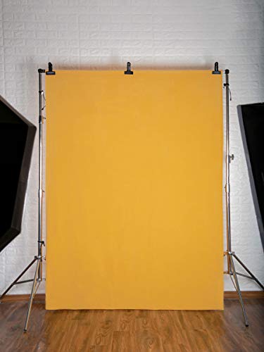 Kate 6ft×9ft Solid Yellow Backdrop Portrait Background for Photography Studio