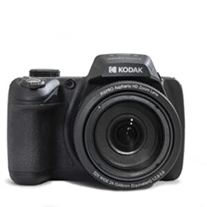 KODAK PIXPRO Astro Zoom AZ528-BK 16 MP Digital Camera with 52x Optical Zoom 24mm Wide Angle Lens 6 fps Burst Shooting 1080P Full HD Video Wi-Fi Connectivity and a 3" LCD Screen (Black)