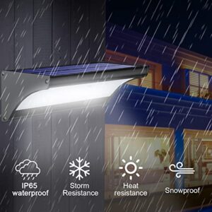 Solar Motion Lights Outdoor Waterproof Dawn to Dusk Lighting 48LED for Garden Yard Patio Garage Porch