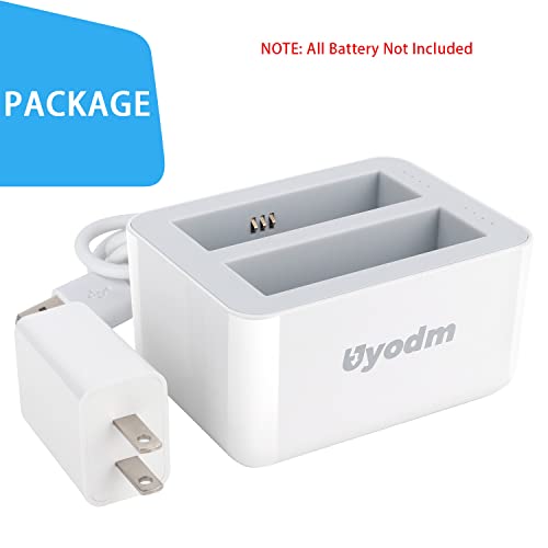 UYODM Charging Station Compatible with SimpliSafe Outdoor Camera Battery,Dual Port Charger for SimpliSafe Battery Only