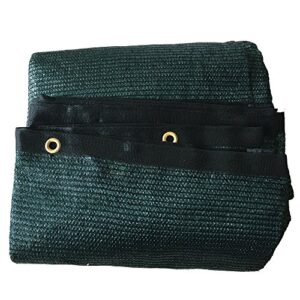 E.share 70% Green Shade Cloth Taped Edge with Grommets 12 ft X 8 ft