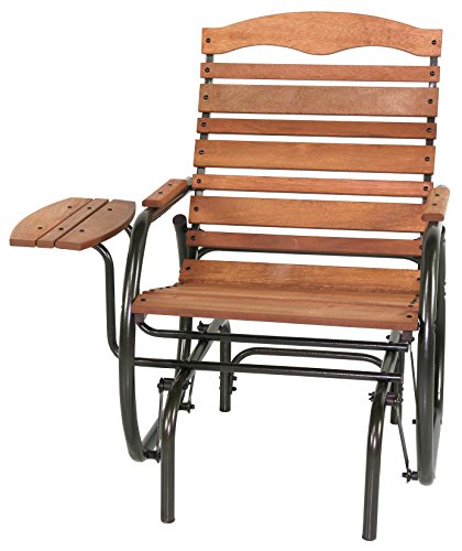 JACK-POST CG-21Z Country Garden Glider Chair with Tray, Bronze