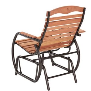 JACK-POST CG-21Z Country Garden Glider Chair with Tray, Bronze