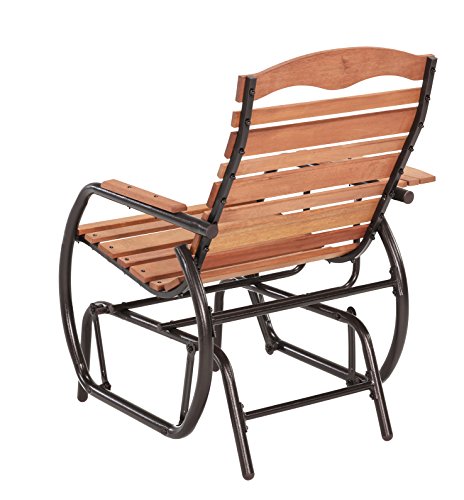 JACK-POST CG-21Z Country Garden Glider Chair with Tray, Bronze