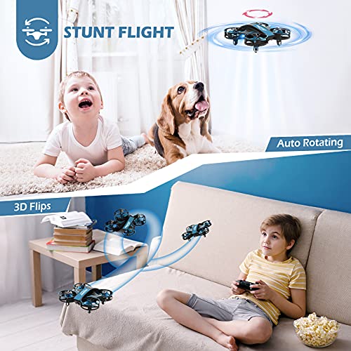 Mini Drone for Kids,INKPOT I06 RC Drone with 3 Level Mode for Beginners - Altitude Hold,Auto Rotating,3D Flip, Headless Mode,Indoor Quadcopter Gift Toys for Boys Girls