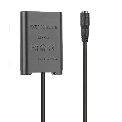 Gonine for Sony ZV-1 Dummy Battery AC-LS5 Continuous Power Supply AC Adapter NP-BX1 DK-X1 DC Coupler Charger Kit for Sony Cybershot ZV1 DSC-RX1 RX1R, RX100 II III IV V VI VII Cameras.