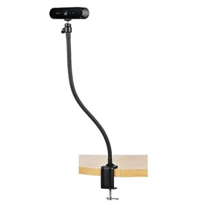 25 inch Flexible Jaw Arm Clamp Mount Holder Stand Compatible with Logitech Webcam C920s C925e C922 C930 C615 Brio StreamCam