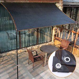 Fanousy 70% Shade Cloth for Plants 10x12FT, Shade Cloth with Grommets Mesh Tarp Plant Shade Cover from Sun Sun Shade for Plants Garden Greenhouse Patio Dugout Hen House