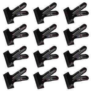 foraineam 12 pack heavy duty spring clamp clips 4-1/4 inch metal backdrop support clamps for photo studio backdrops backgrounds woodworking