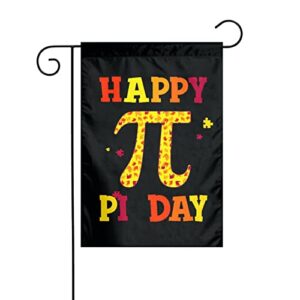 funny mathematical happy pi day garden flag perfect decoration yard 12×18 inch double sided outdoor decoration party farmhouse décor banner