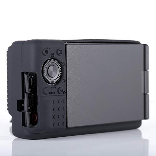 Yisau Camera Case for Sony ZV-1, Sony ZV1 Camera Case Digital Camera Anti-Scratch Slim Fit Soft DSLR Camera Sleeve with ZV1 Screen Protector (Black)