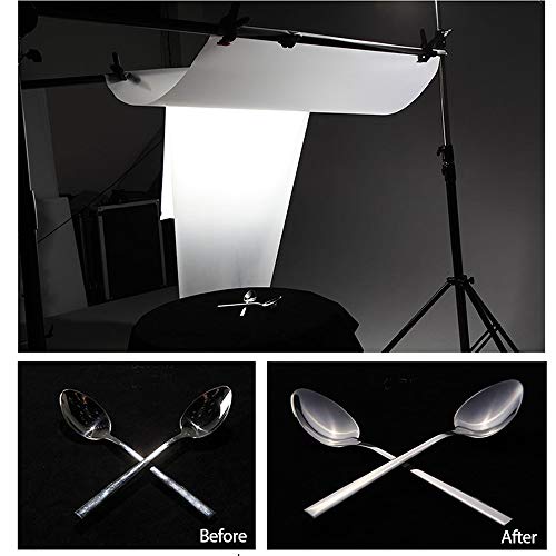 Diffusion Gels Filter 6 Packs Kit 15.7x19.6inches/ 40x50cm Lighting Diffuser Film Roll Sheet Photography Video for Led Flash Strobe Light