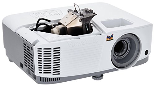 ViewSonic 3800 Lumens SVGA High Brightness Projector for Home and Office with HDMI Vertical Keystone (PA503S) White/gray