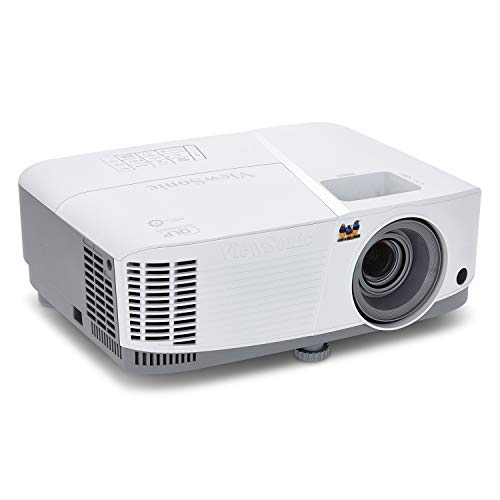 ViewSonic 3800 Lumens SVGA High Brightness Projector for Home and Office with HDMI Vertical Keystone (PA503S) White/gray