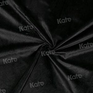 Kate 6ft×9ft Solid Black Backdrop Portrait Background for Photography Studio